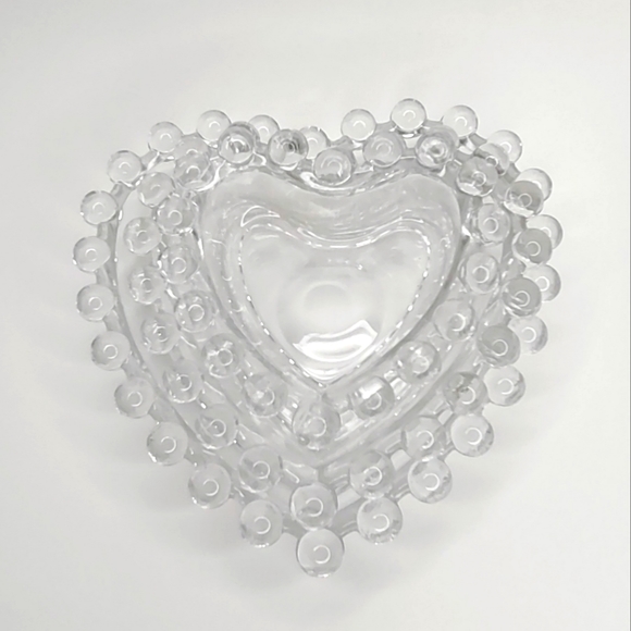 Vintage imperial glass candlewick 3-piece nesting dishes. - Picture 2 of 4